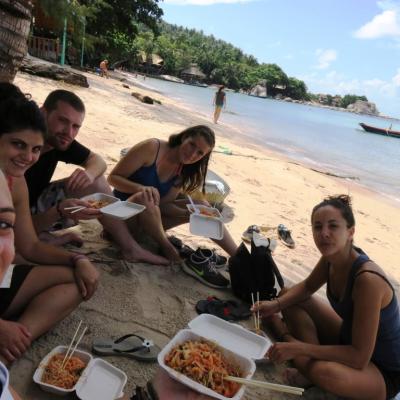 Picnic à Saree beach